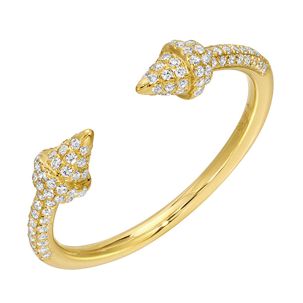 SOLA POINTED TIP WRAP RING