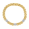 LIAM PANTHER CHAIN DIAMOND BRACELET