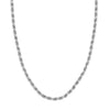 OLIVER STERLING SILVER  ROPE CHIAN NECKLACE