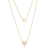 SEBASTIAN  Diamond Heart Necklace