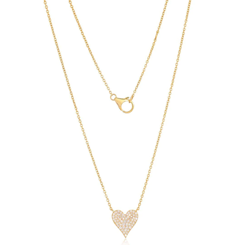 SEBASTIAN  Diamond Heart Necklace