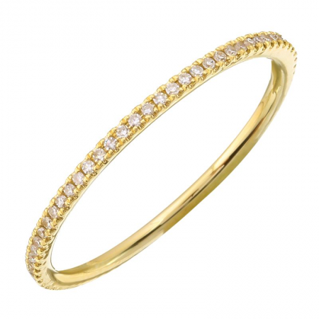 LEAH DIAMOND ETERNITY BAND RING