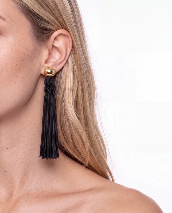 MAXINE TASSEL DROP EARRINGS