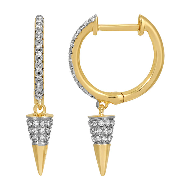 FRANCA SPIKE  DROP EARRINGS