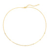 KELLY OMEGA CHAIN DIAMOND NECKLACE