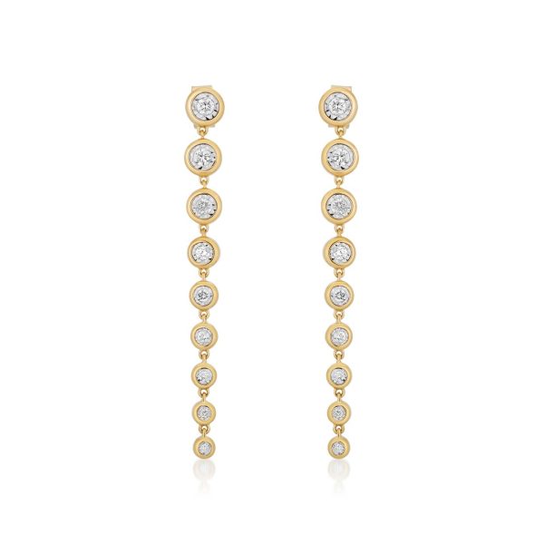SKYE DIAMOND DROP EARRINGS