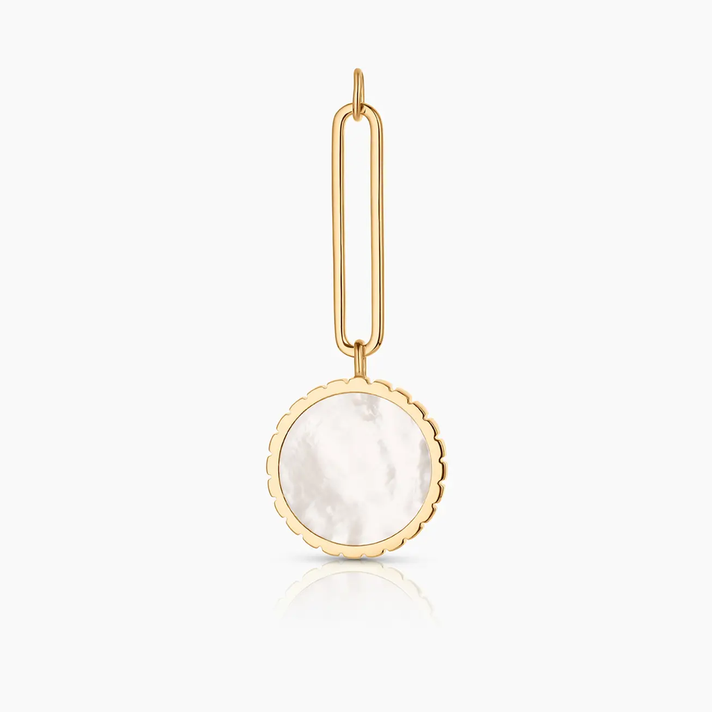 ODEON MOTHER OF PEARL DROP CHARM