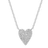KAYA DIAMOND HEART NECKLACE