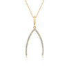 DANIELLE DIAMOND WiSHBONE PENDANTS