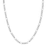 SIMSBURY CONCAVE FIGARO CHAIN BRACELET - 8"
