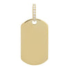 PIPPA RECTANGLE TAG ENGRAVABLE  NECKLACE