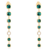 KYLA Malachite Drop Earrings