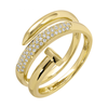 CARIE WRAPPED NAIL  RING