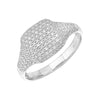 BASH DIAMOND PINKY SIGNET RING