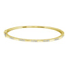 LILLA DIAMOND GOLD SQUARE BANGLE BRACELET
