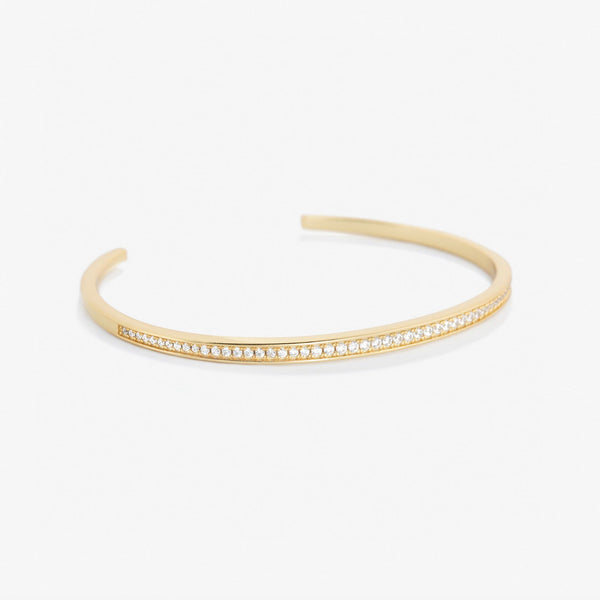 AURA - CHANNEL SET CUFF BRACELET