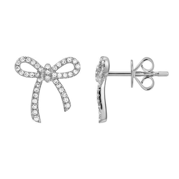 KAMI BOW STUD EARRINGS