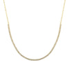 KENZIE CURVED BAR TENNIS  NECKLACE