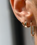 OVAL CLICKER HOOPS