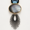 HENRY TRIPLE BURST DROP  NECKLACE -