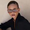 FREYRS -LOGAN ACETATE AVIATOR UNISEX SUNGLASSES - SUNRISE