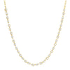 HAYLEY DIAMOND STATIONED NECKLACE