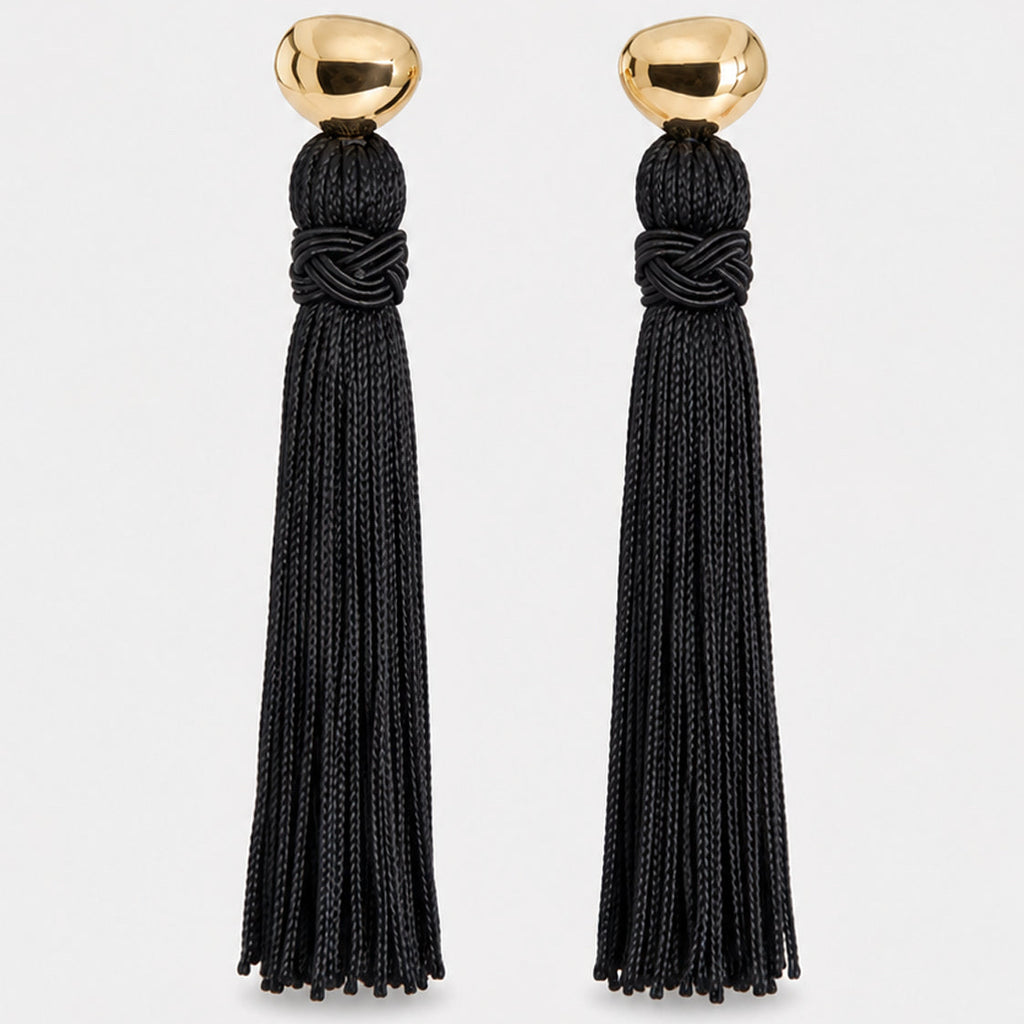 MAXINE TASSEL DROP EARRINGS