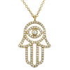 RYAN HAMSA PENDANT NECKLACE