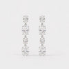 ASHLEY OVAL DROP  EARRINGS
