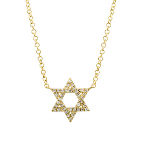 EVIE  STAR OF DAVID NECKLACE