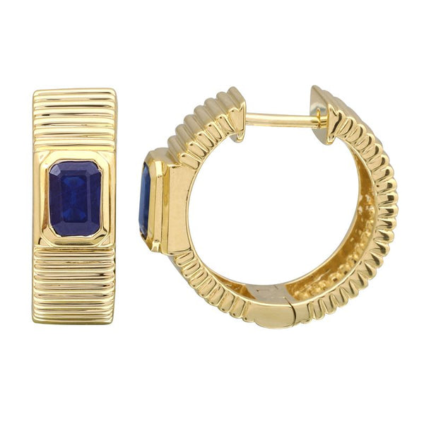 LENNIE FLUTED SAPPHIRE HUGGIES
