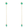 BELLE CHAIN DROP EARRINGS