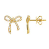 KAMI BOW STUD EARRINGS