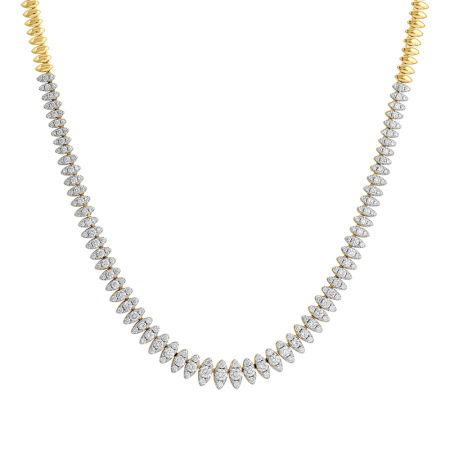 IVY ILLUSION MARQUISE SHAPE DIAMOND NECKLACE