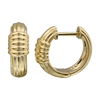 SALLIE FLUTED GOLD HUGGIES
