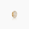 ASTRA GOLD- PAVE  BEAD/RONDELLE