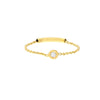 LOLA SINGLE STONE CHAIN RING