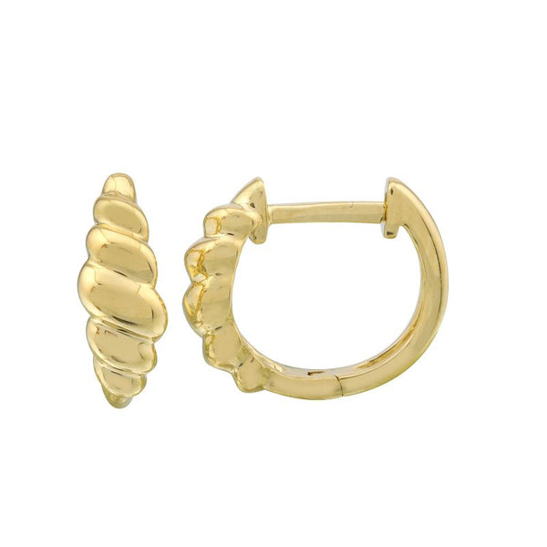 NINA Croissant Huggie Earrings