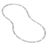SIMSBURY CONCAVE FIGARO CHAIN BRACELET - 8"