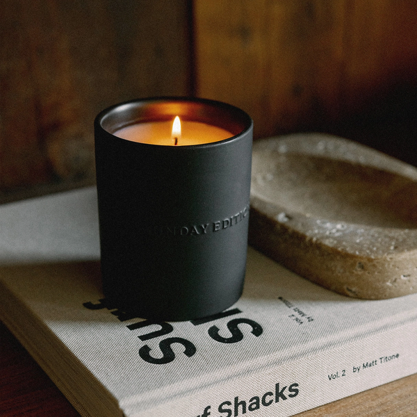 SUNDAY EDITION - ASH CANDLE - BLACK