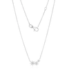 TREVIS TRIPLE STARBURST NECKLACE