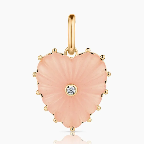 MALENE PINK JADE CLIP CHARM