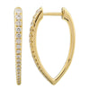 KYRA BOTTOM POINT  HOOP EARRINGS