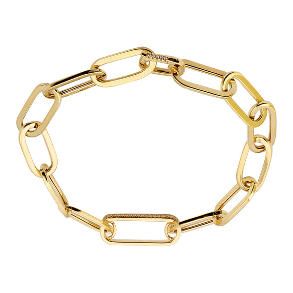 LILIANNA PAPERCLIP LINK BRACELET