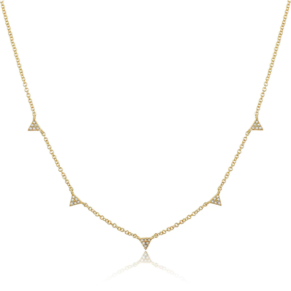 ALYCIA Mini Triangle Necklace