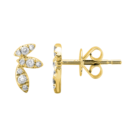 DAKOTA TRIPLE FAN STUD EARRINGS