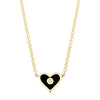 MIA Enamel Heart Necklace
