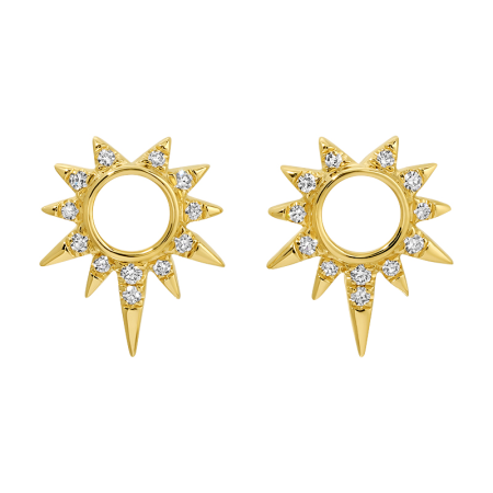 SAVANNAH DIAMOND SPIKE EARRING CHARM