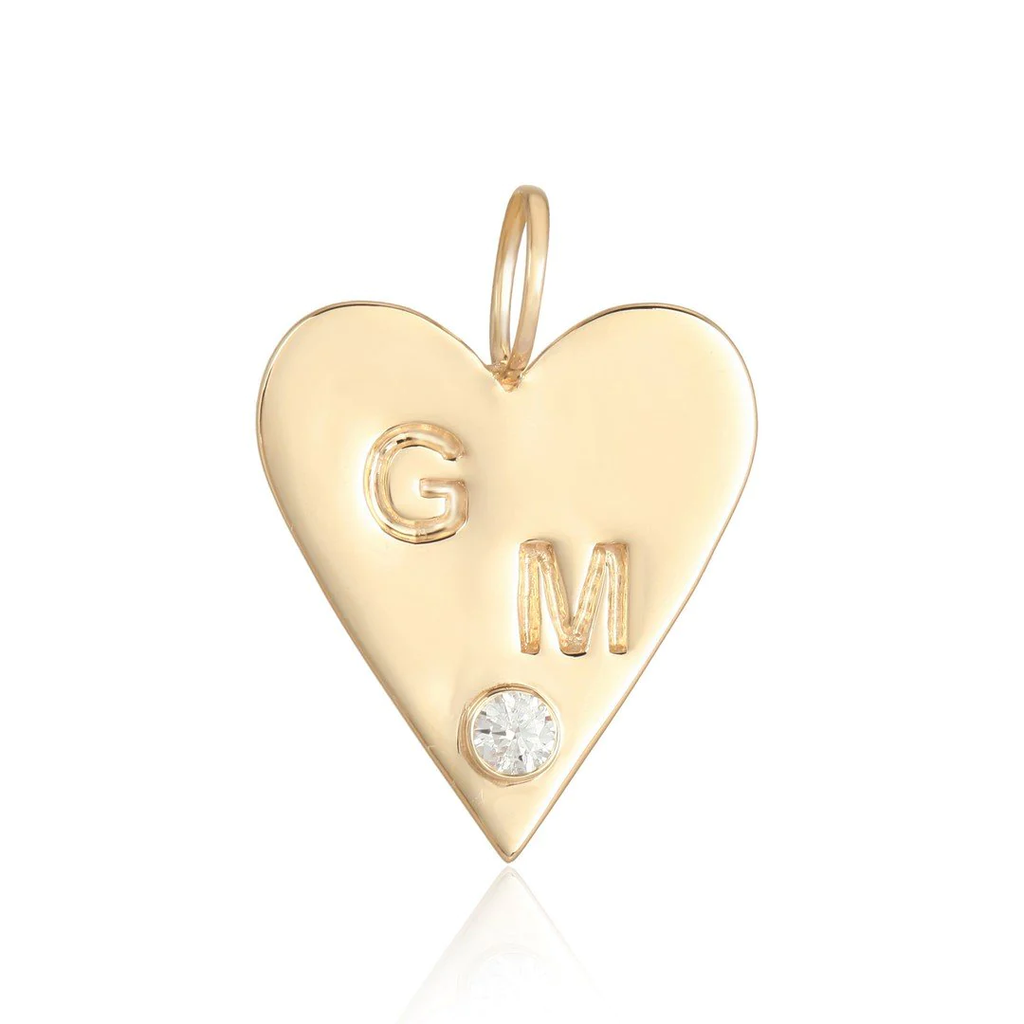 Personalized Initial Charms M
