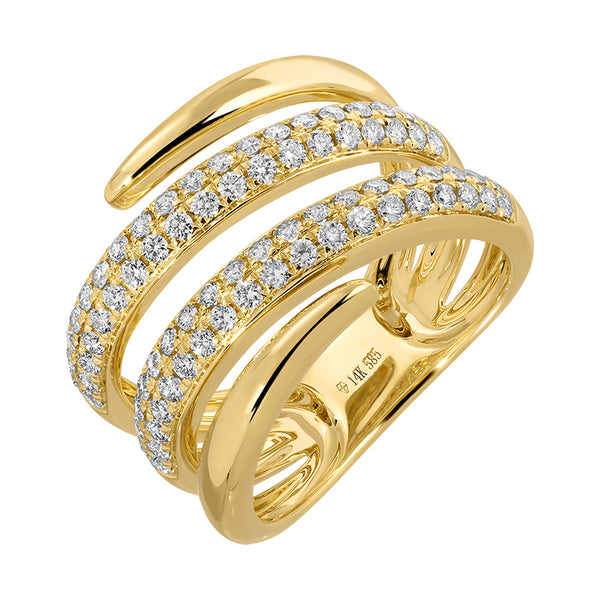 GRAYSON  DIAMOND WRAP RING